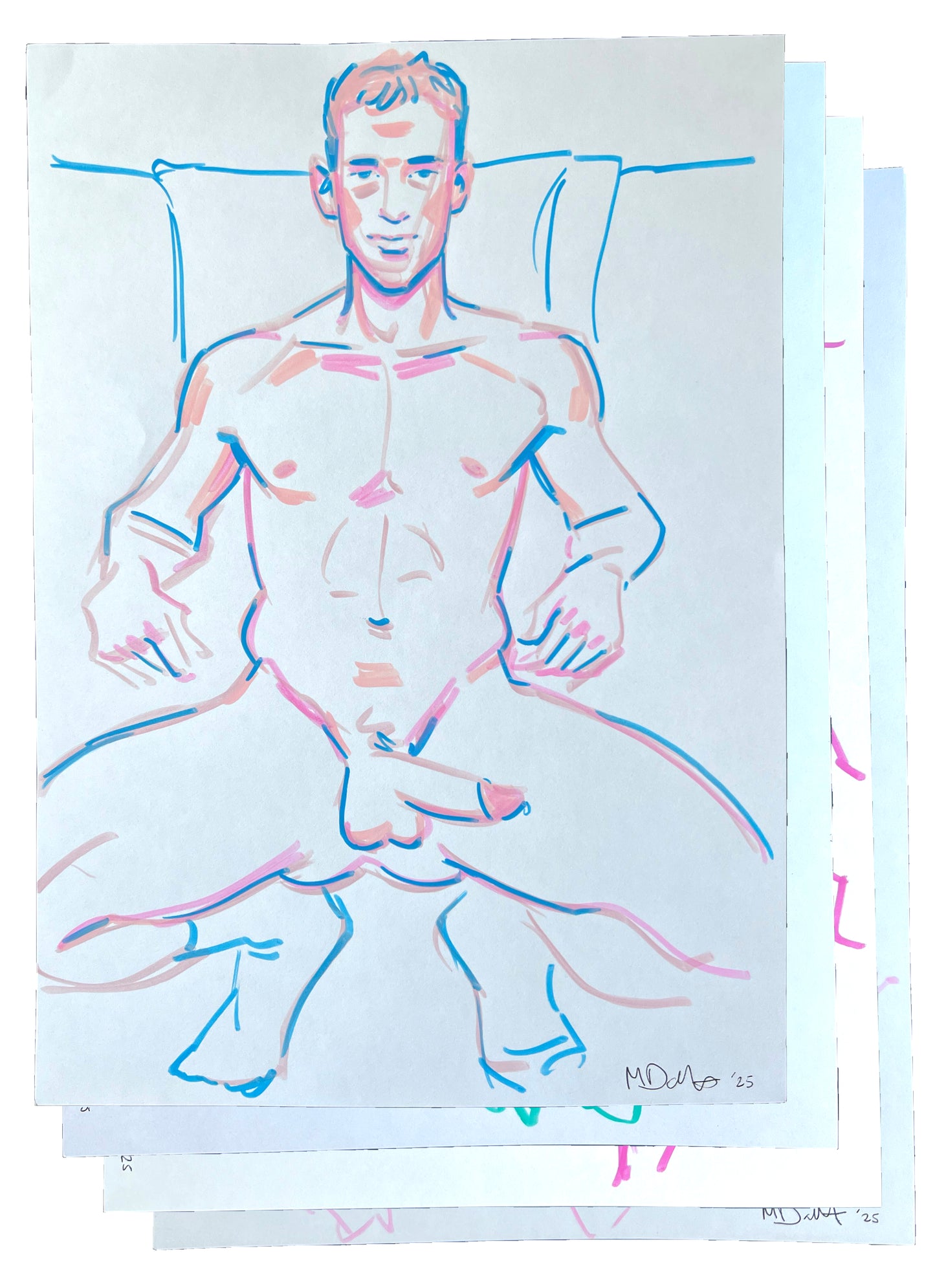 Sam Holister Drawings 1, 2, 3 and 4