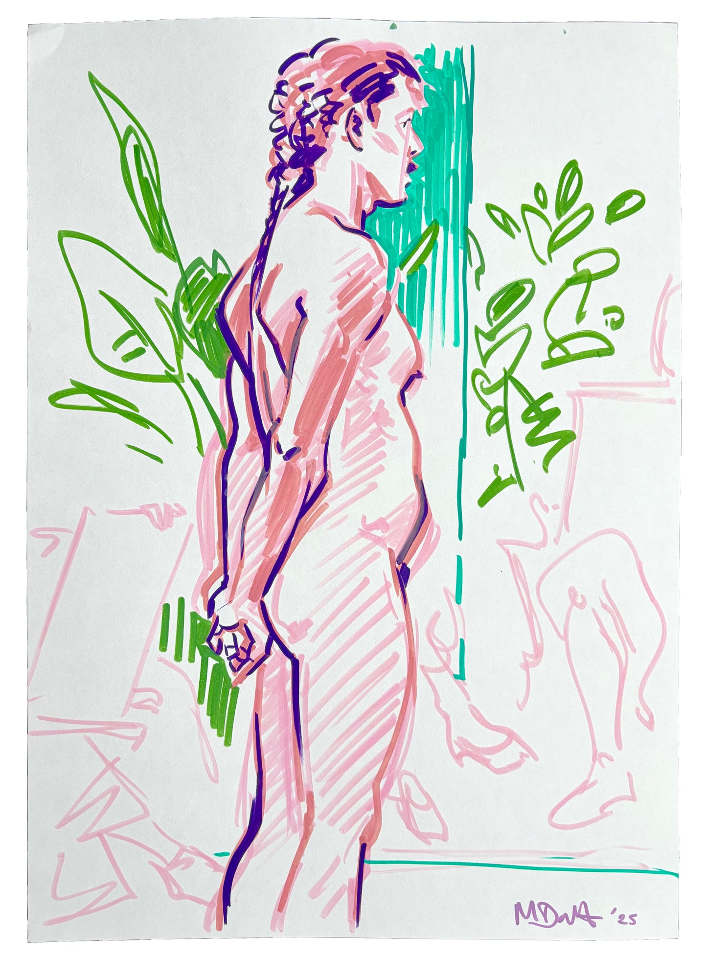 Life Drawings (Set of 4)