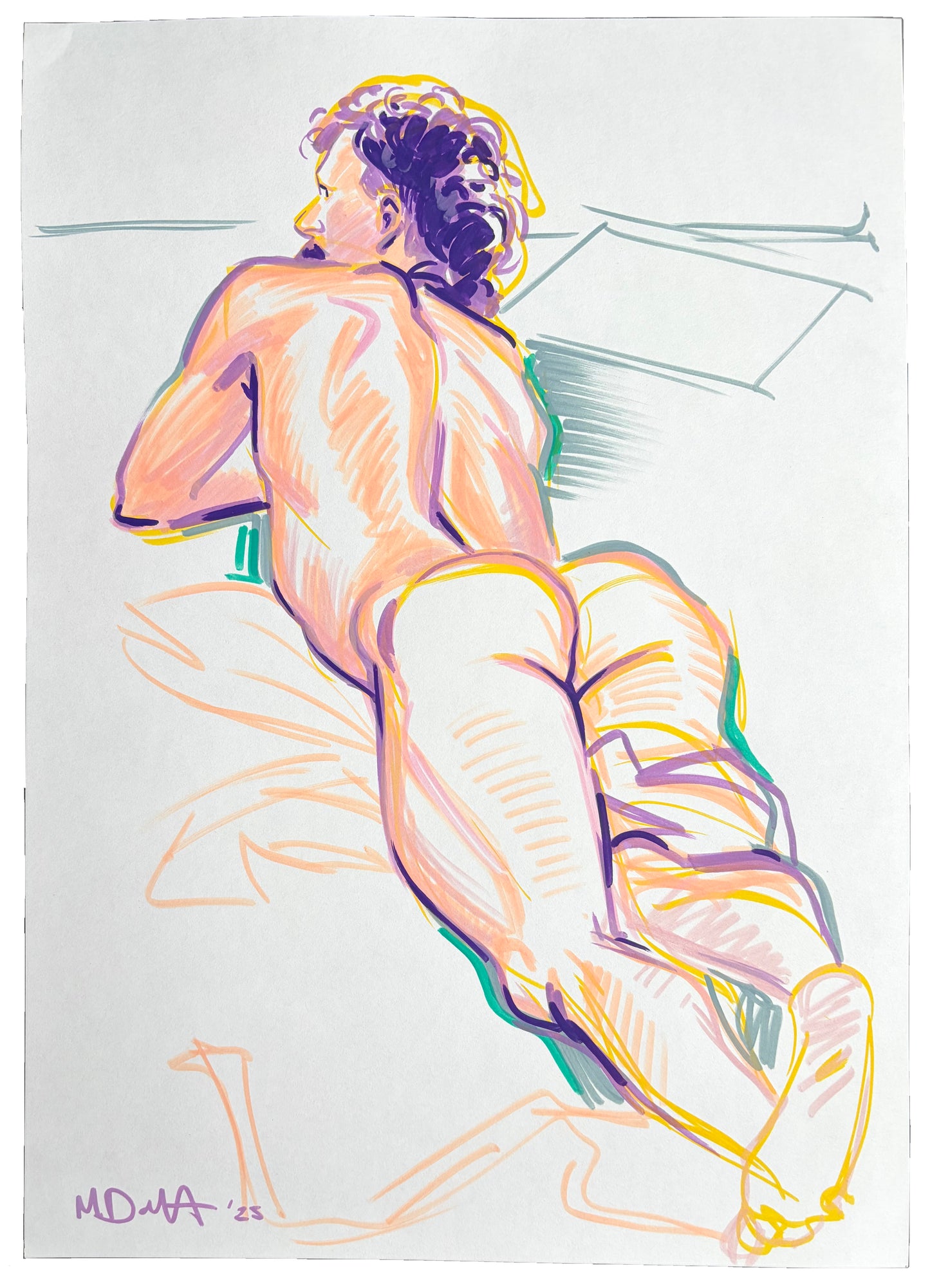 Life Drawings (Set of 4)