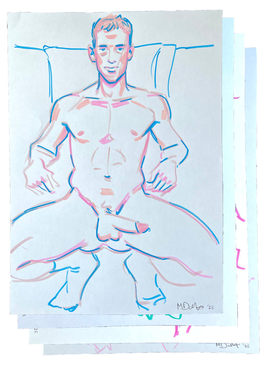 Sam Holister Drawings 1, 2, 3 and 4